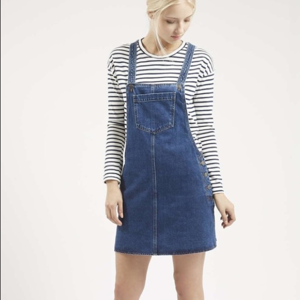 Adorable Topshop Jean Dress, US 2